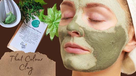 Reveal Radiance: That Gaia Glow's Colour Clay Green Mask